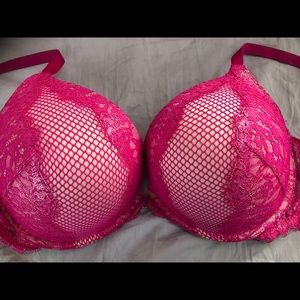 Miraculous Plunge Push-up Add 2 Cups Lace Bra